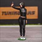 1:18 Selfie Girl - Handgemacht - 3D - Unikate -